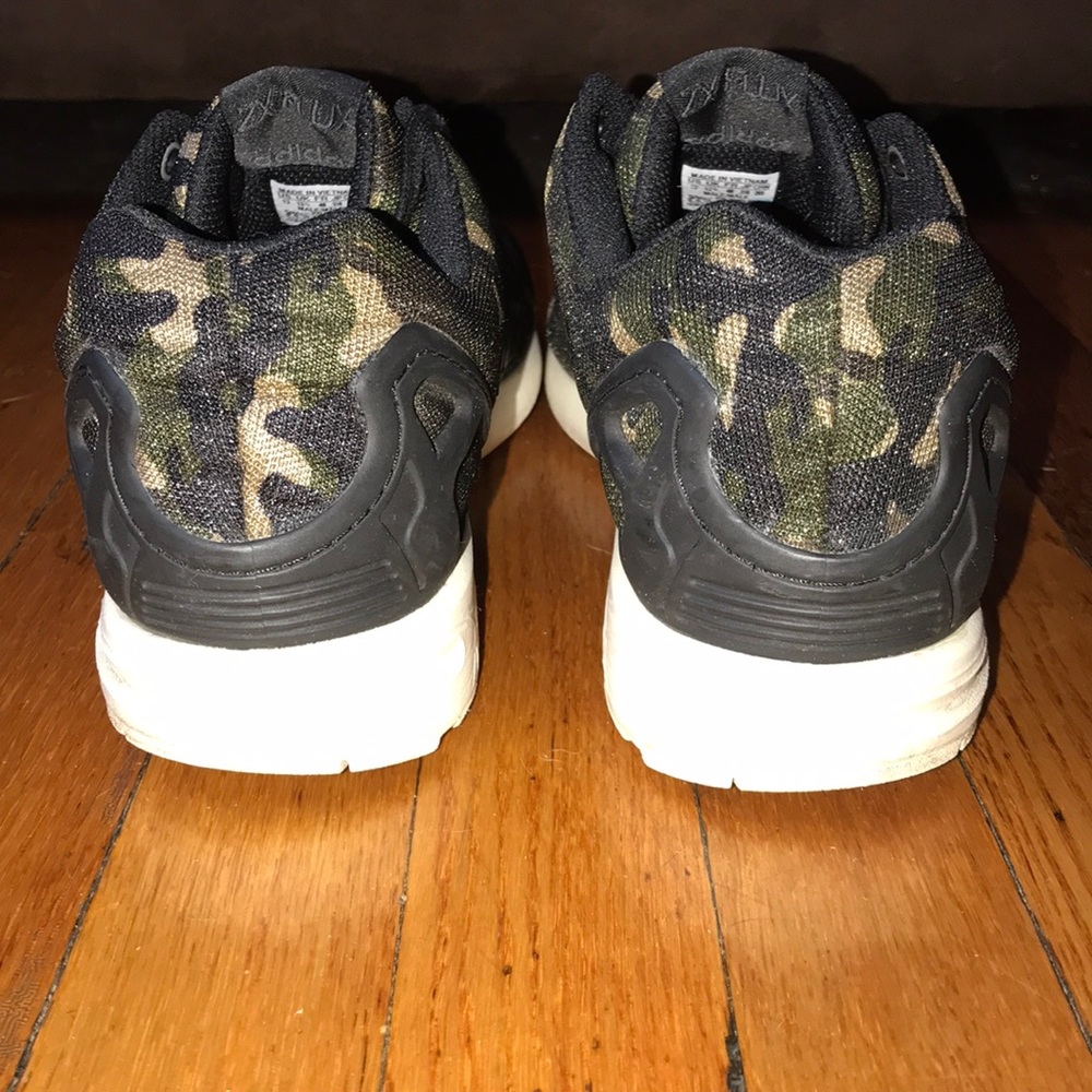 ✨ Adidas Originals ZX Flux “Camo” Size: 13✨ - Picture 4 of 7